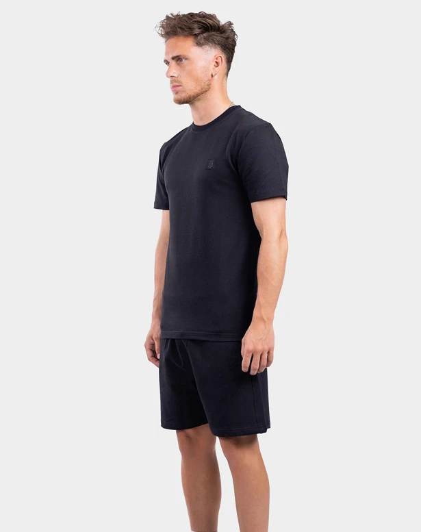 TVNINE Streetwear T-Shirt Zwart